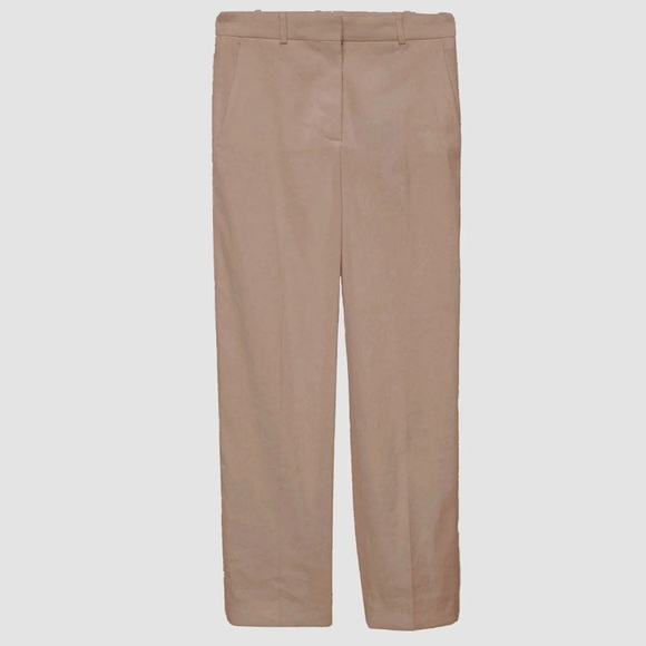 JOSEPH Stretch Linen Cotton Trina Trousers, EU 42 / US 10 - Picture 1 of 7